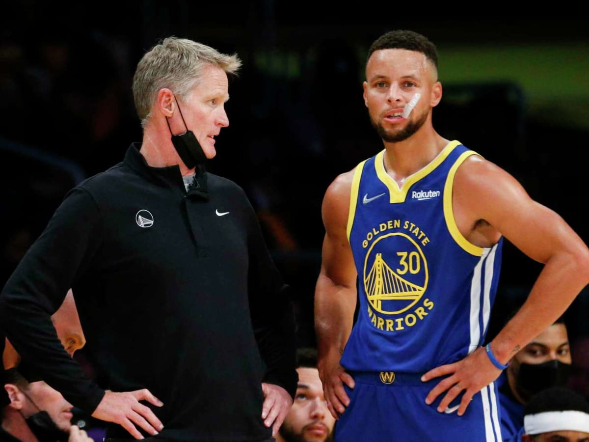Steph Curry Shares Moment With Steve Kerr After Powerful Speech