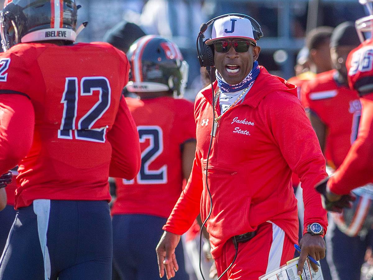 Deion Sanders, Jackson State football 