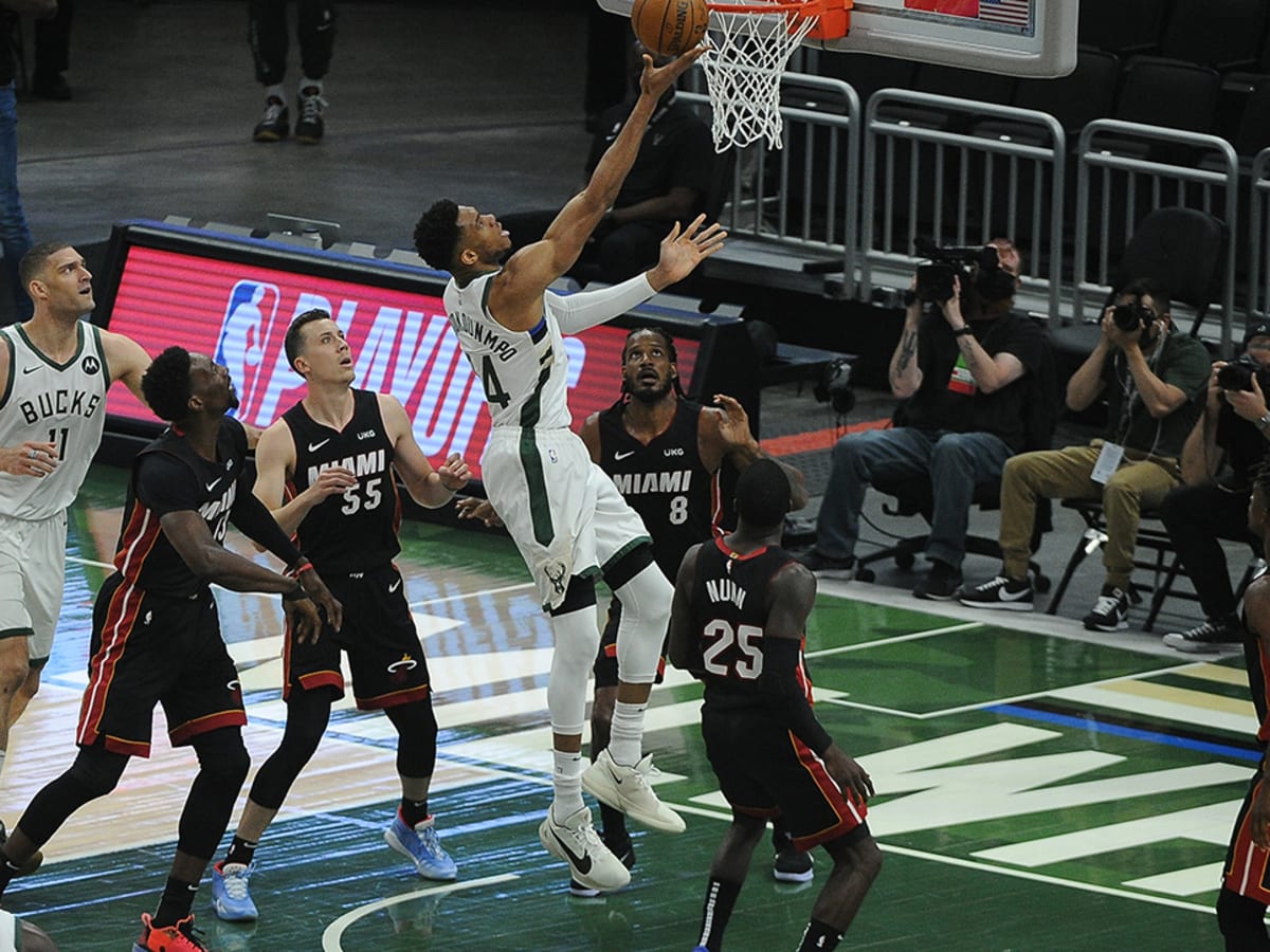 Heat's Dewayne Dedmon suspended; Bucks' Giannis out vs. Heat