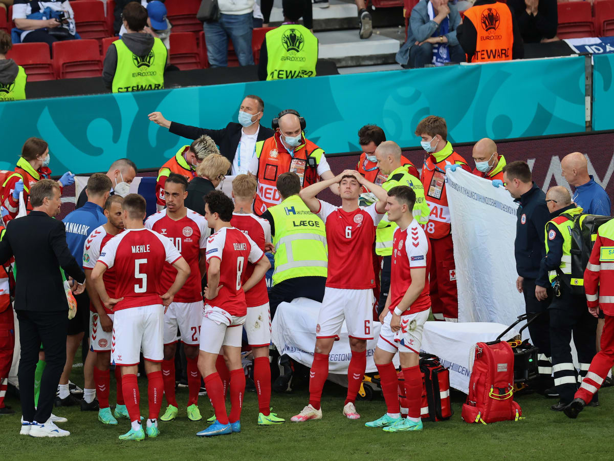 Christian Eriksen Suffered Cardiac Arrest In Denmark S Euro 2020 Match Sports Illustrated