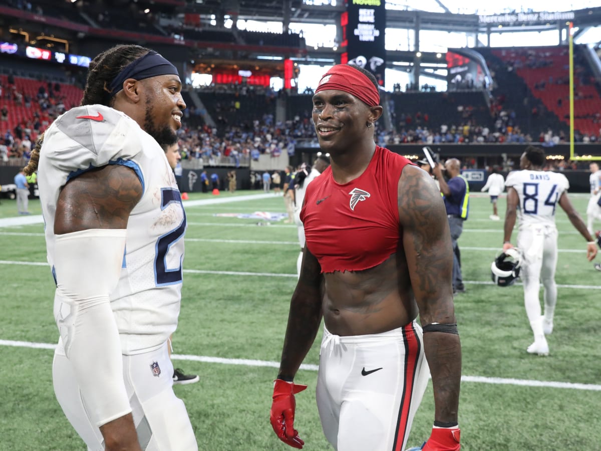 Titans working to have Derrick Henry, Julio Jones ready for