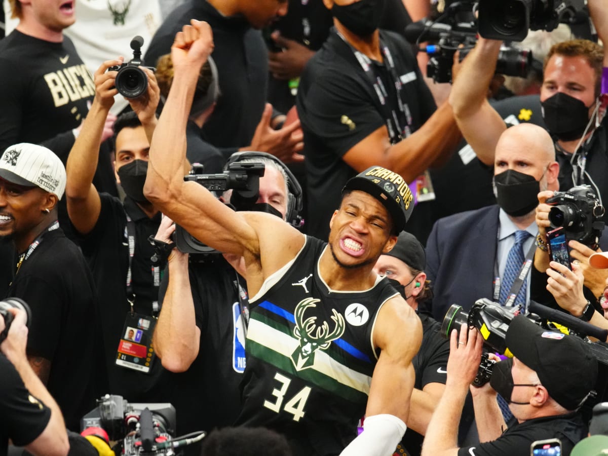 Giannis Antetokounmpo called out 'super teams' after winning an