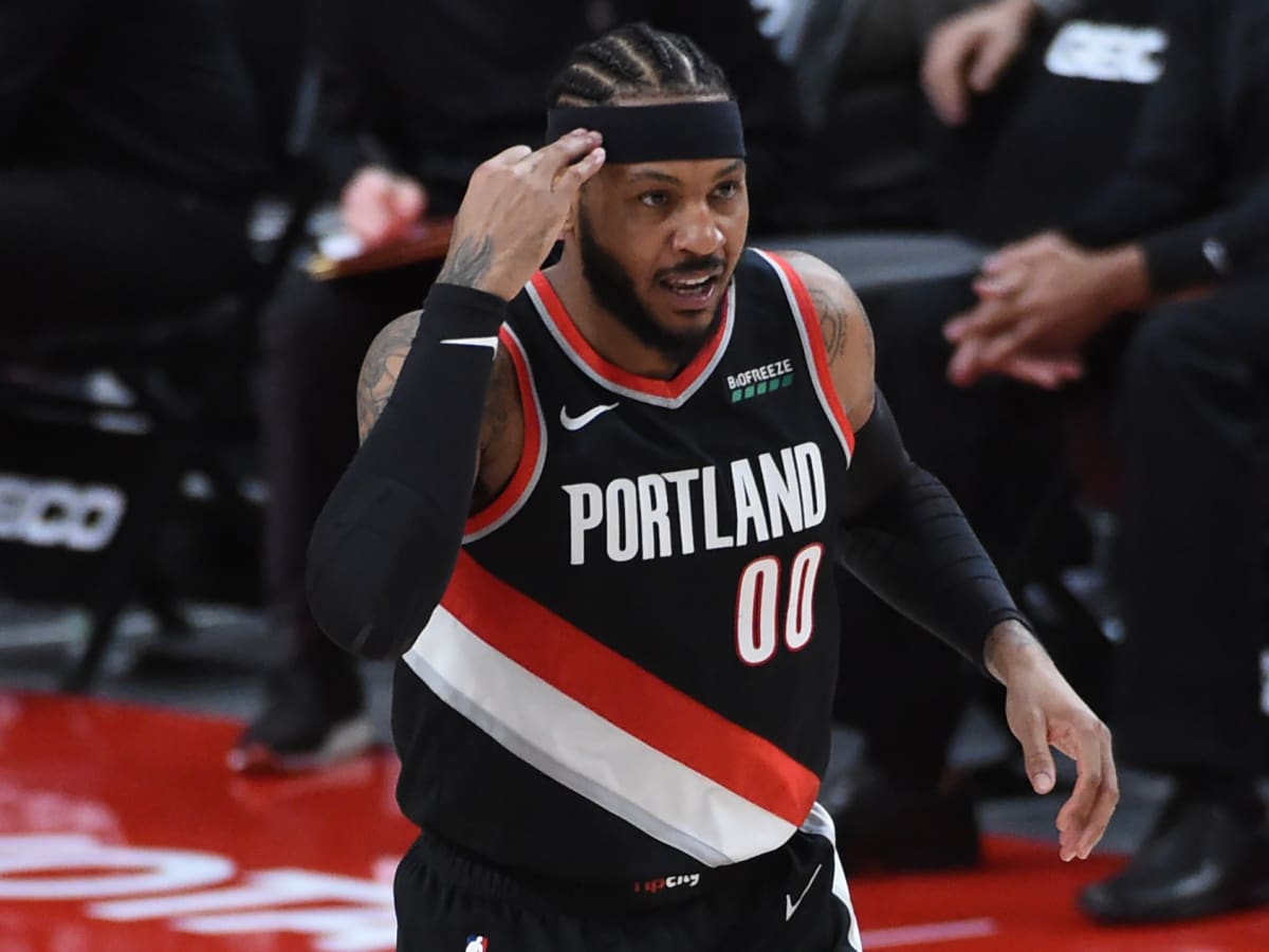 Carmelo Anthony's Blazers Contract Details Reported, Jersey Number