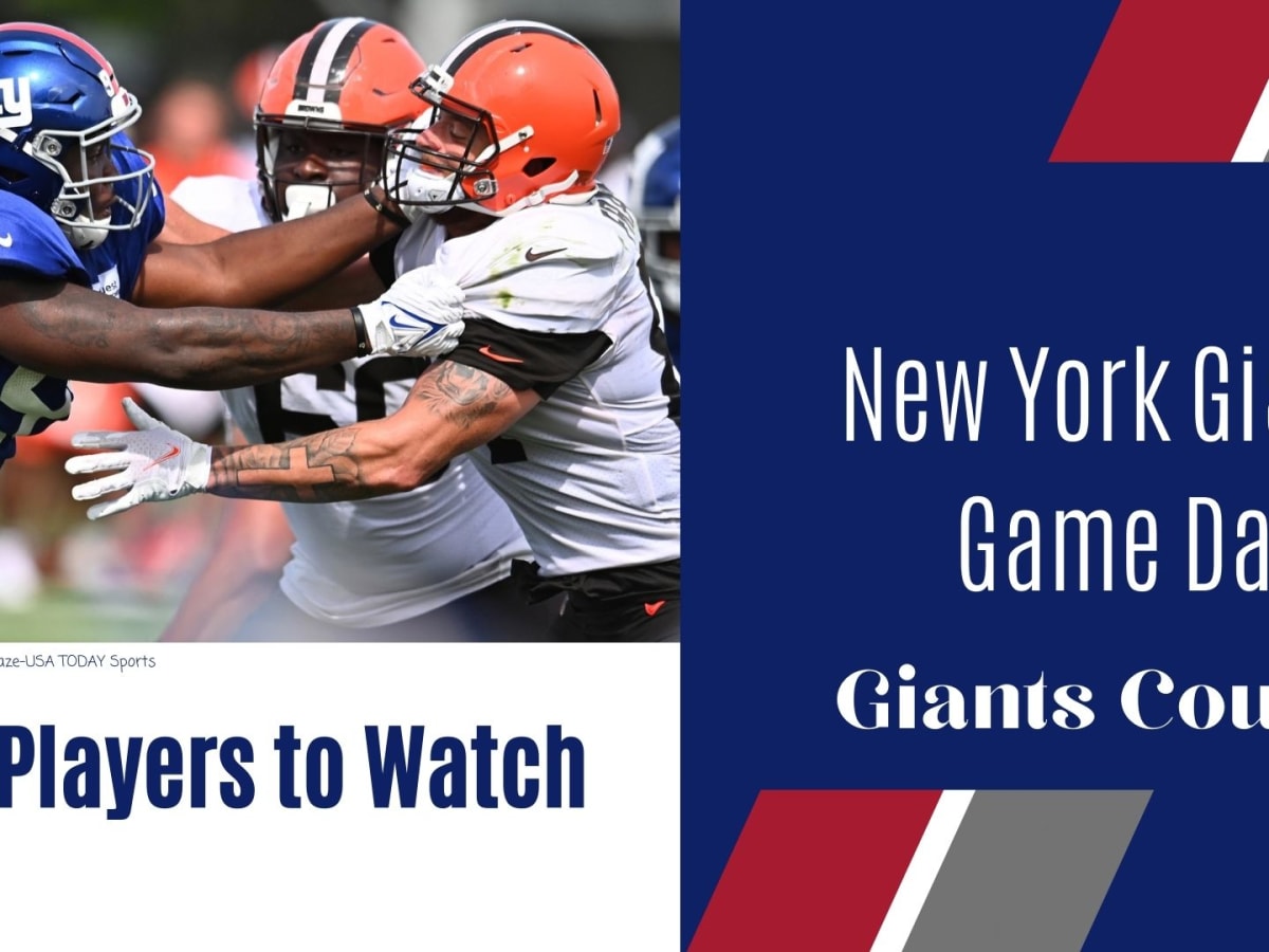 How to watch the Browns take on the Giants