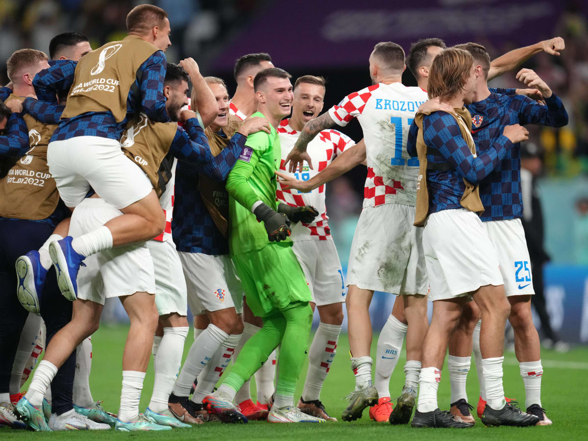 Croatia sends favorites Brazil home with penalty shootout win at