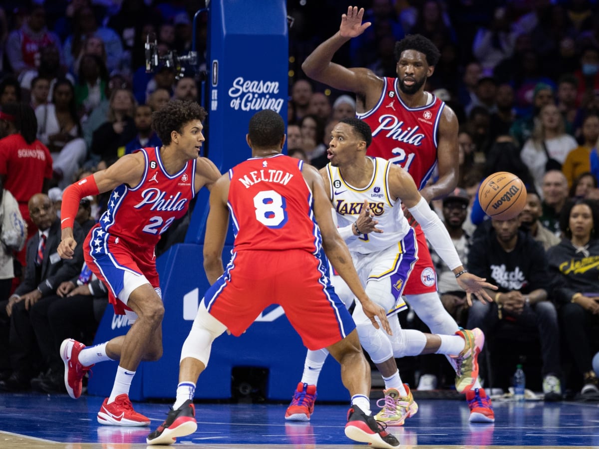 76ers narrowly survive disastrous late collapse vs. Lakers thanks