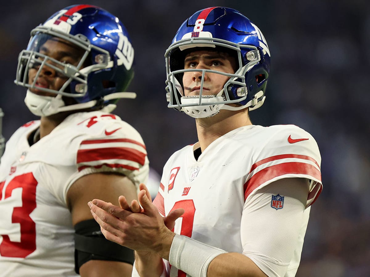 This photo of Eli Manning and Daniel Jones proves they're the same person 