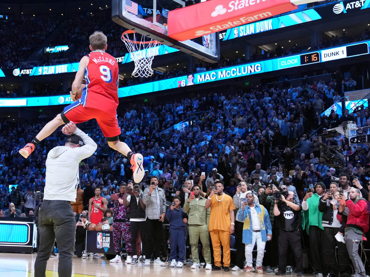 G League player Mac McClung wins NBA slam dunk contest with 3 perfect  scores