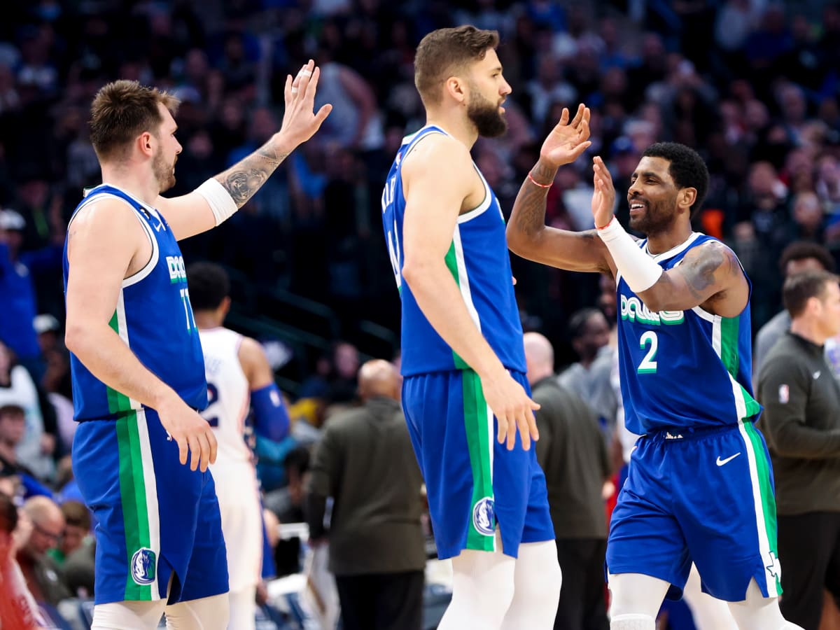 Luka Doncic, Kyrie Irving combine for 82 in Mavericks' win over