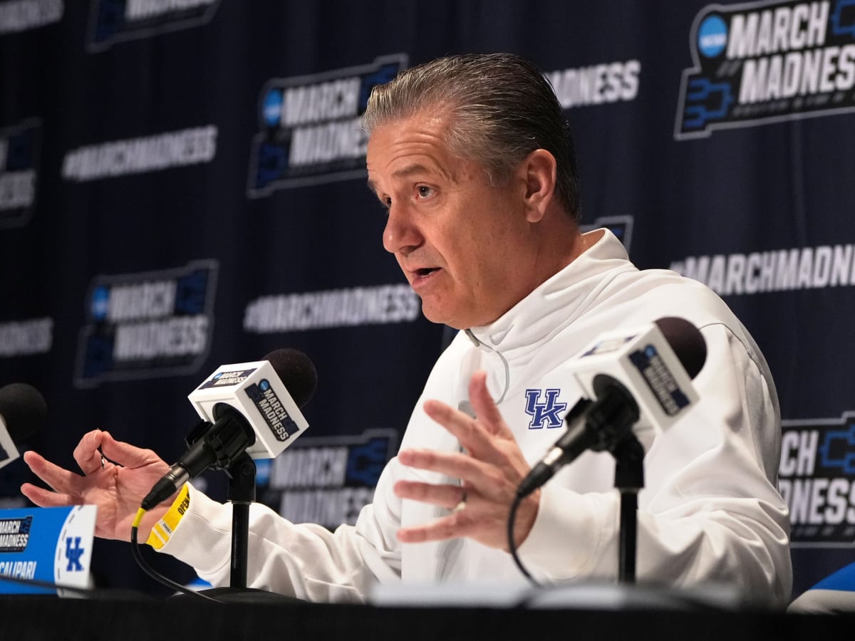 Everything John Calipari Said at NCAA Tournament Presser Ahead of  Providence - Sports Illustrated Kentucky Wildcats News, Analysis and More
