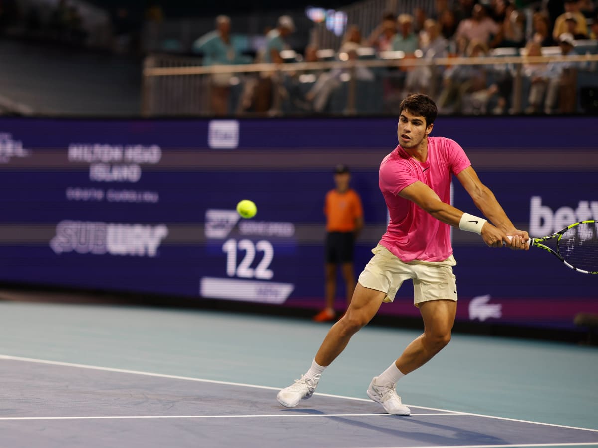 Alcaraz vs Sinner Semifinal Free Live Stream Miami Open, Channel - How to Watch and Stream Major League and College Sports