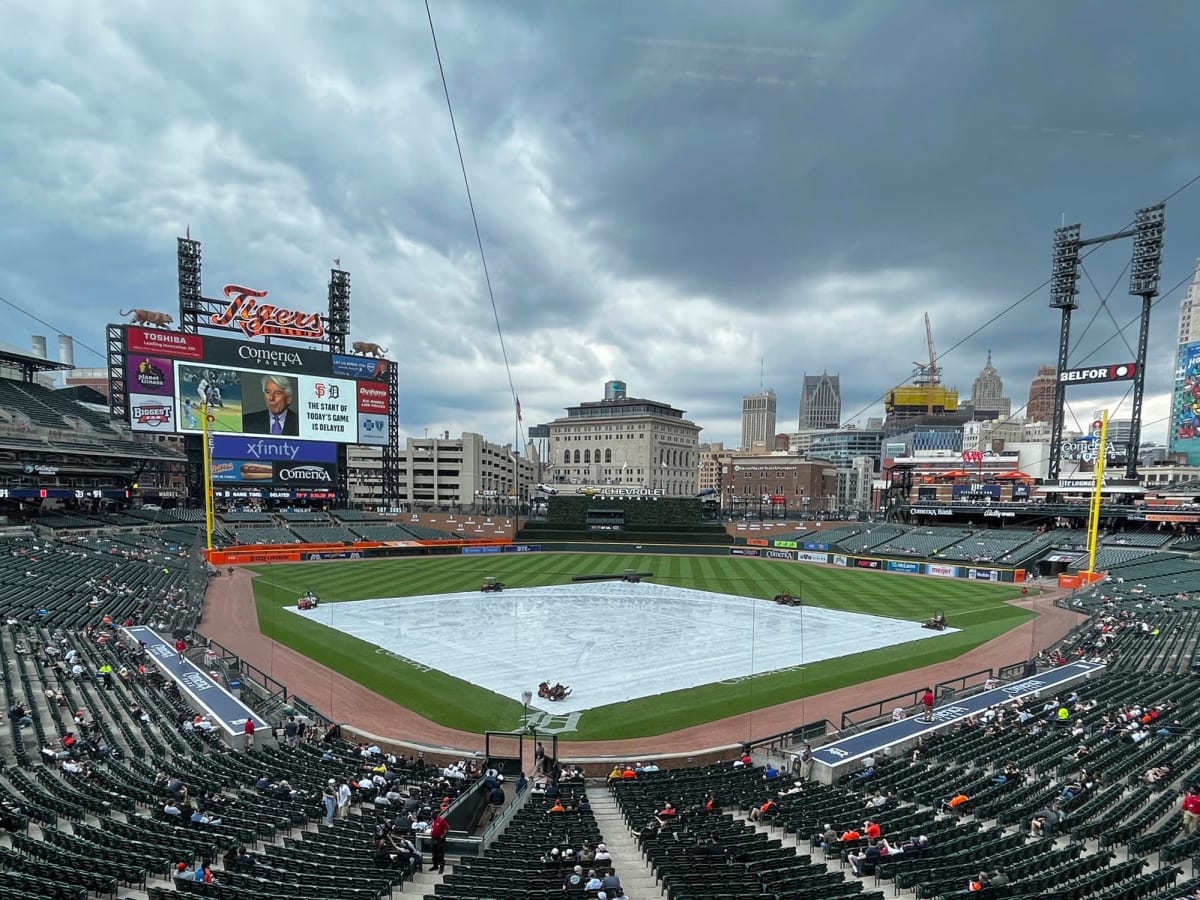 Cleveland Guardians and Detroit Tigers Washed Out; Doubleheader Slated For Tuesday