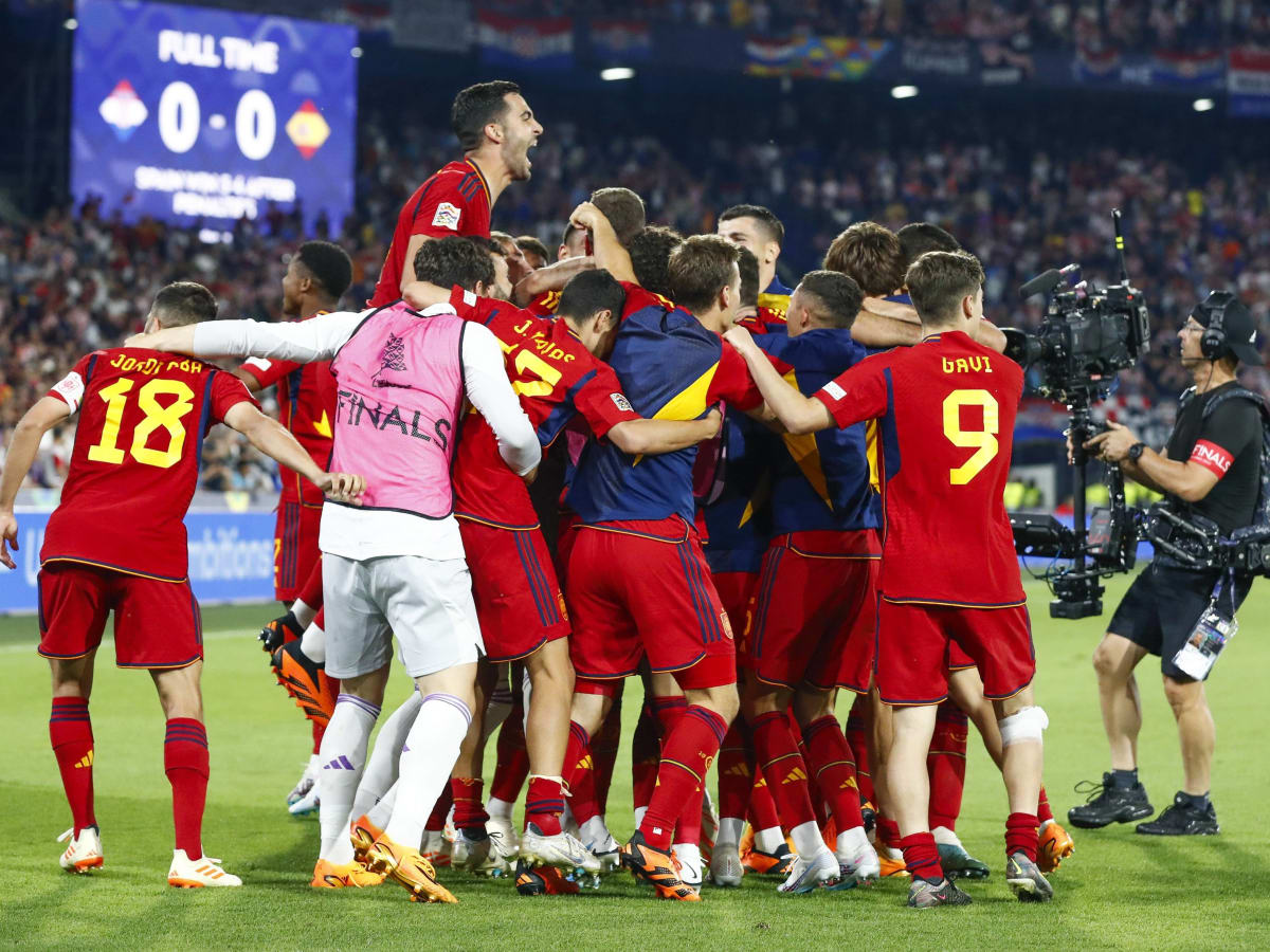 Croatia vs. Spain INTENSE Penalty Shootout in the 2023 UEFA Nations League  Final
