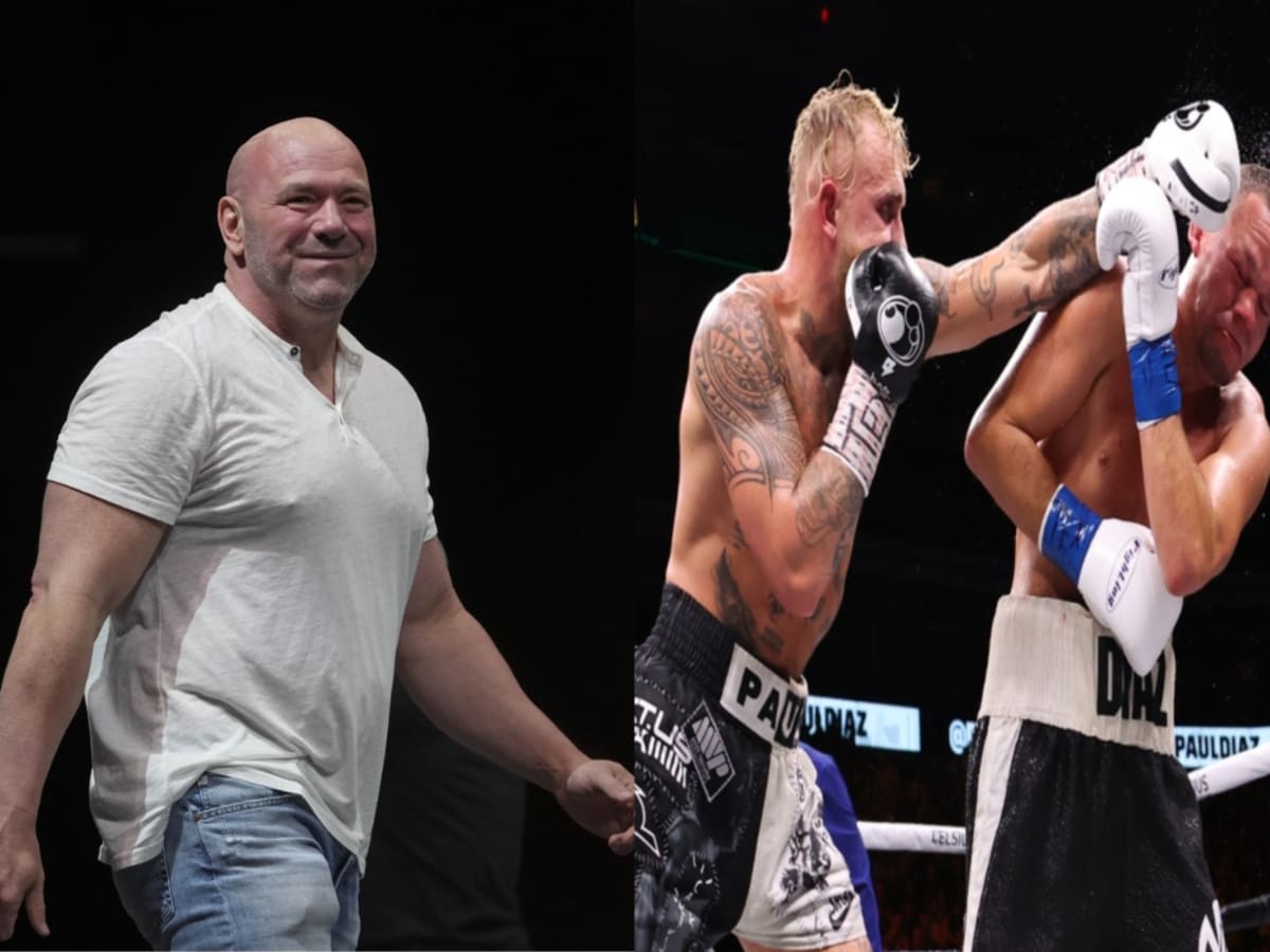 Dana White Reacts To Nate Diazs Loss Against Jake Paul In Boxing Debut