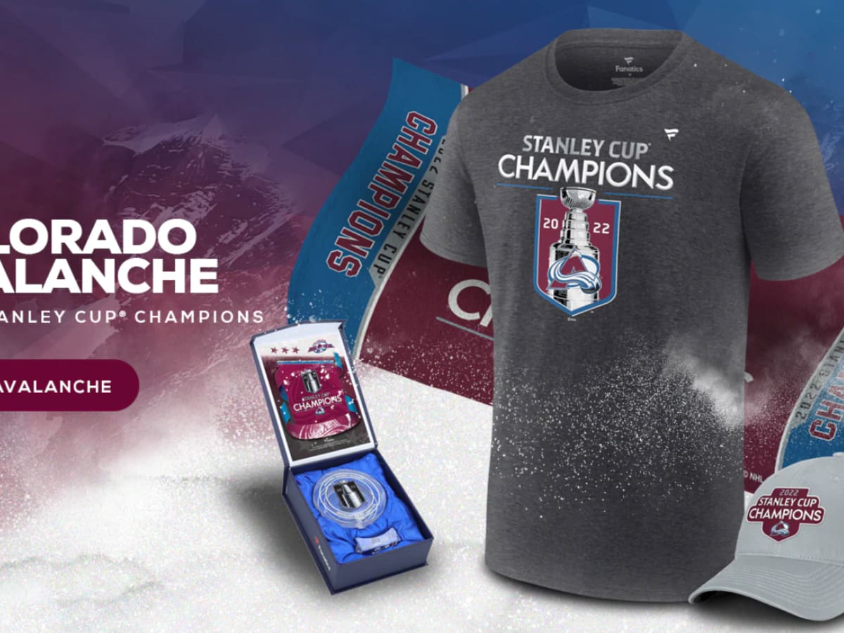 Colorado Avalanche NHL 2022 Stanley Cup Champions Trophy