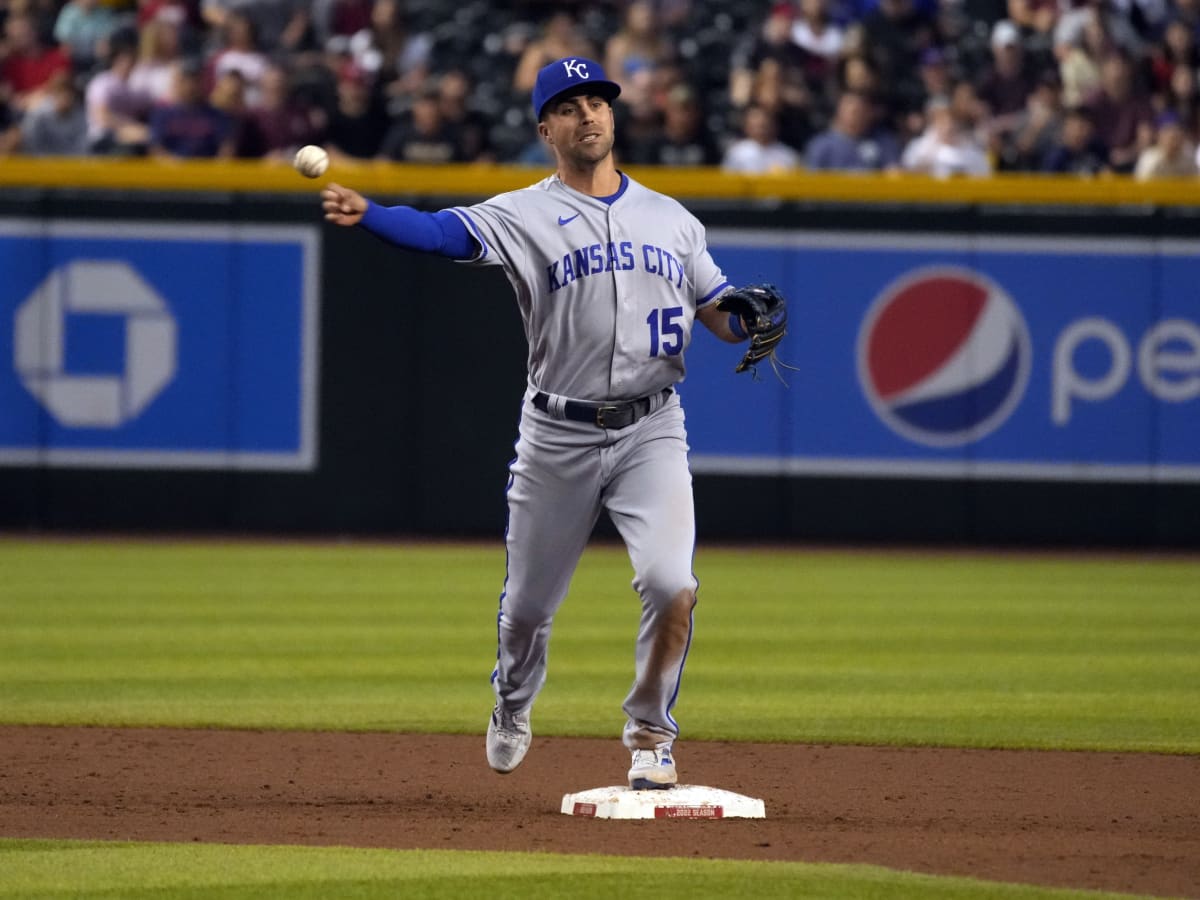 Royals' Merrifield ends streak of playing 553 straight games