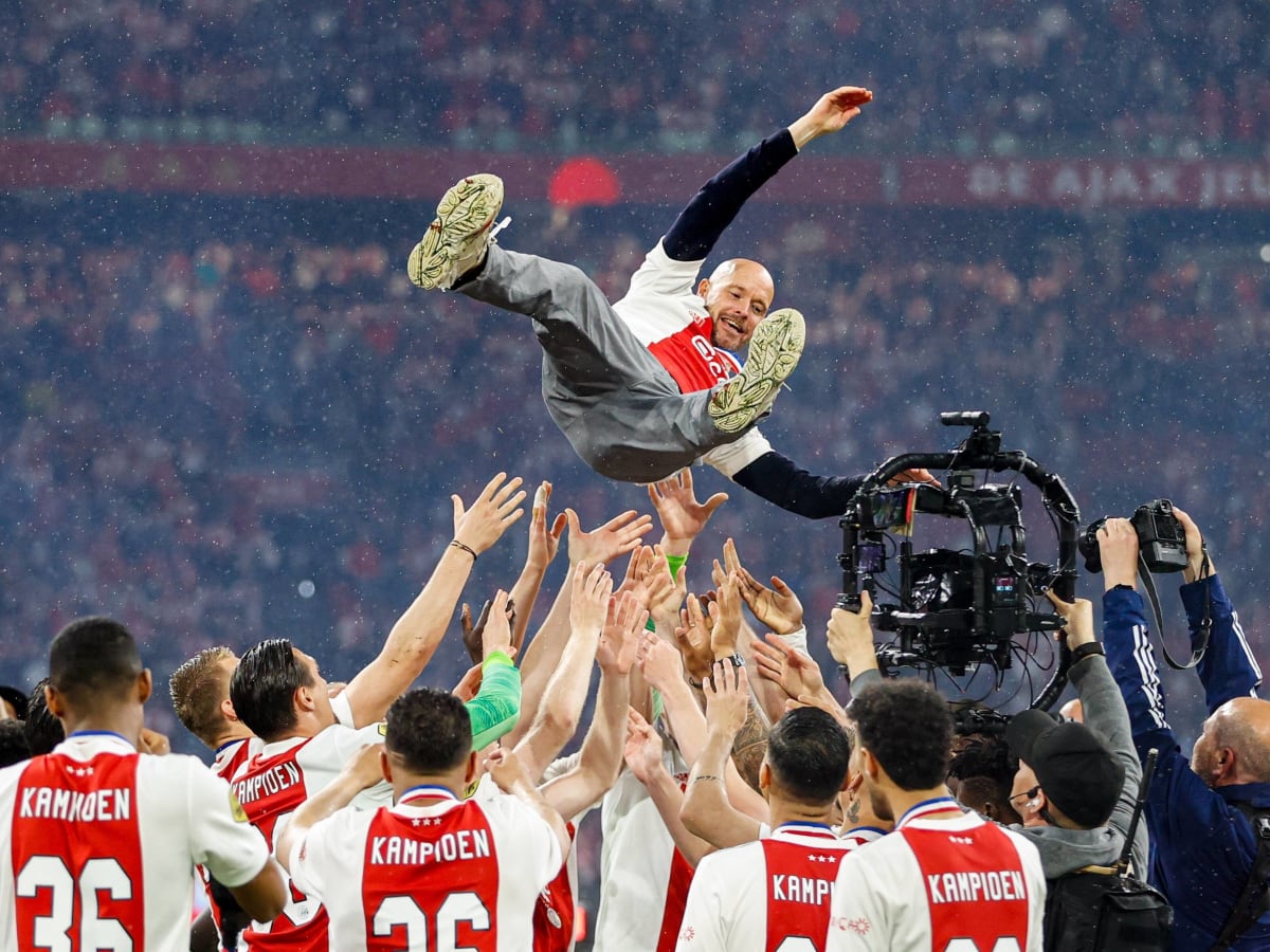 Erik ten Hag wins 6th trophy as Ajax clinch Eredivisie title - Futbol on  FanNation