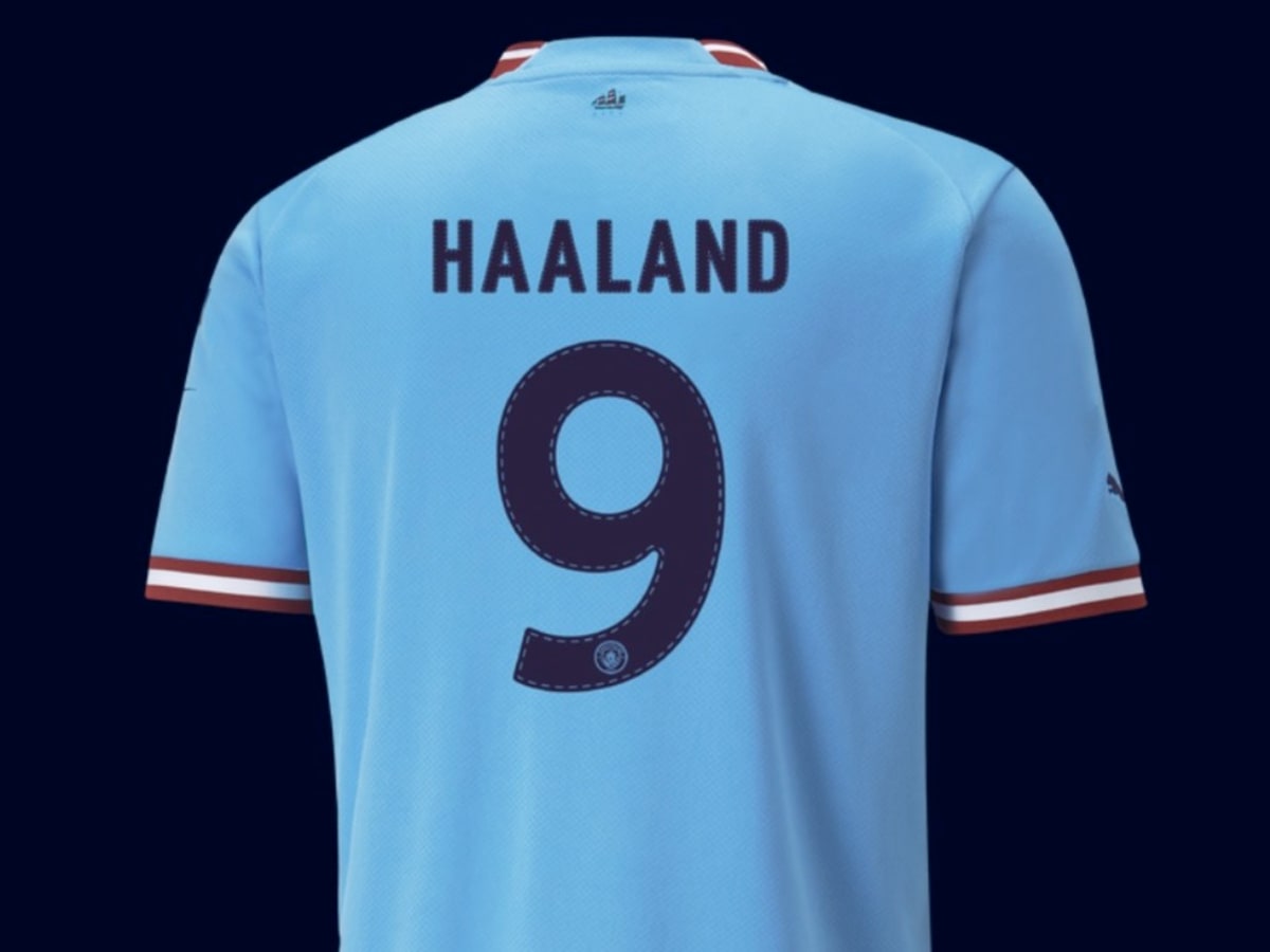 Erling Haaland's potential Man City shirt numbers including
