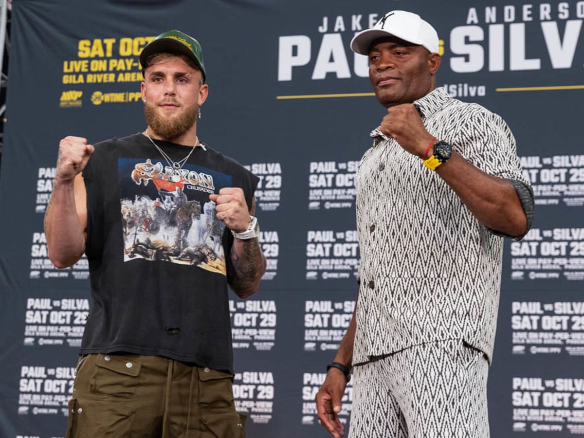 Anderson Silva Jake Paul boxing match not about winning or losing
