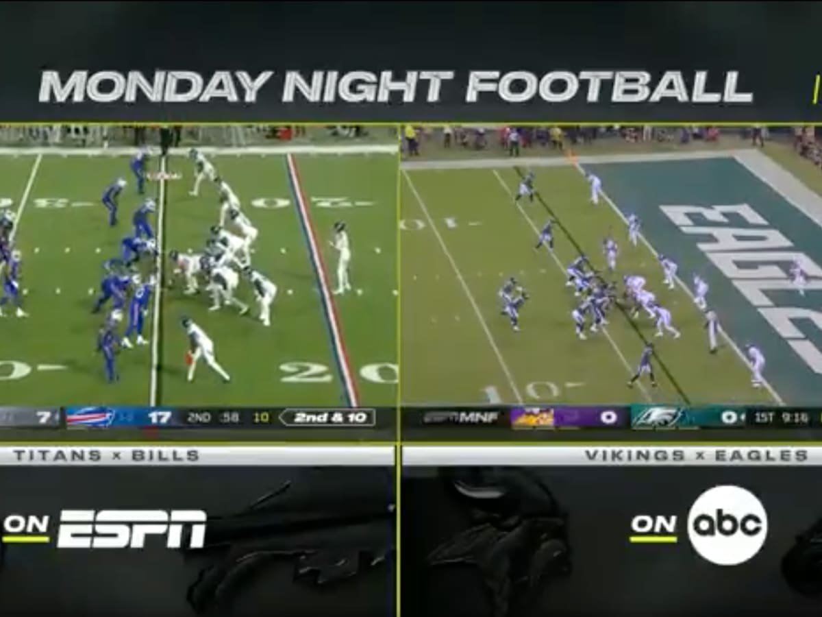 Monday Night Football' viewers call out ESPN over use of split screen -  Sports Illustrated