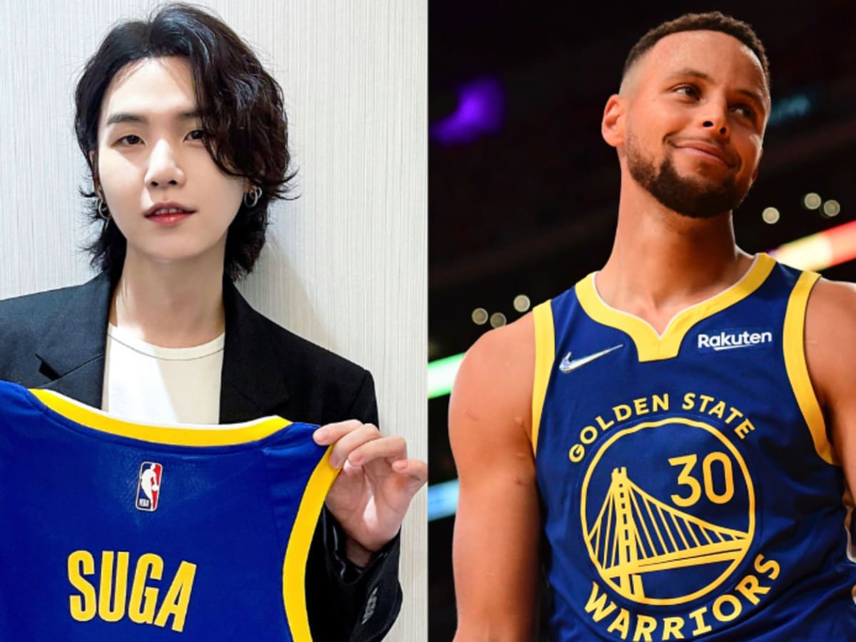 Stephen Curry Shows Love For Suga From BTS, 'See You Soon