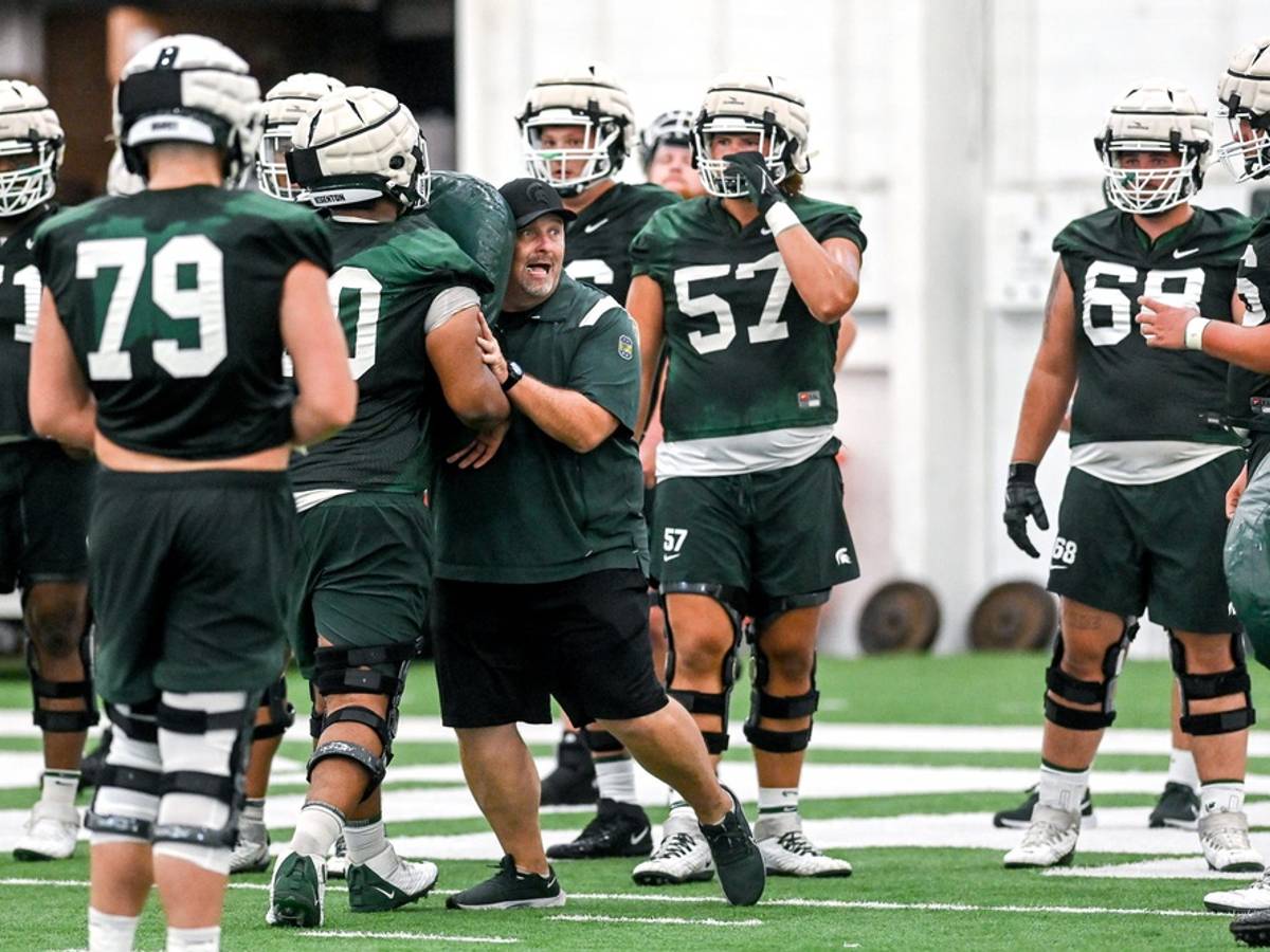 Five Most Interesting Things Michigan State Offensive Line Coach Chris  Kapilovic Said: Oct. 4, 2022 - Sports Illustrated Michigan State Spartans  News, Analysis and More
