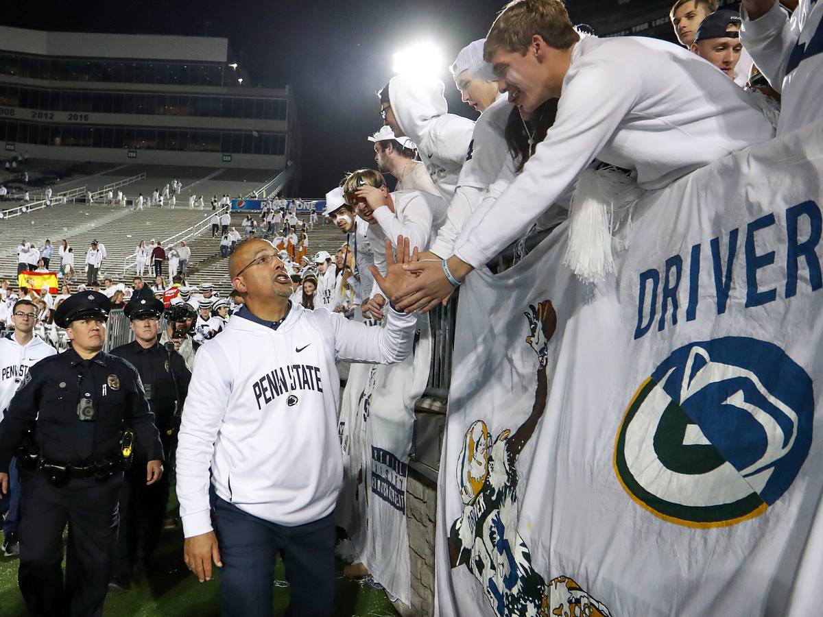 Everything Penn State Coach James Franklin Said After the Nittany Lions'  Win Over Minnesota - Sports Illustrated Penn State Nittany Lions News,  Analysis and More