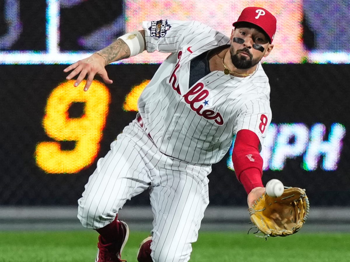 Nick Castellanos highlight catches surprising and saving Phillies - Sports  Illustrated