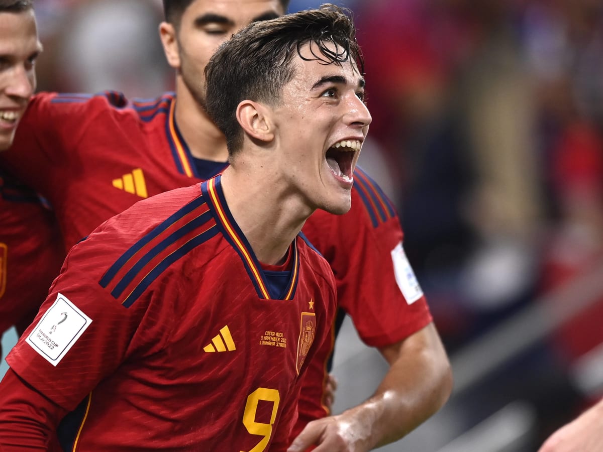 Spain 7-0 Costa Rica Gavi youngest World Cup scorer since Pele