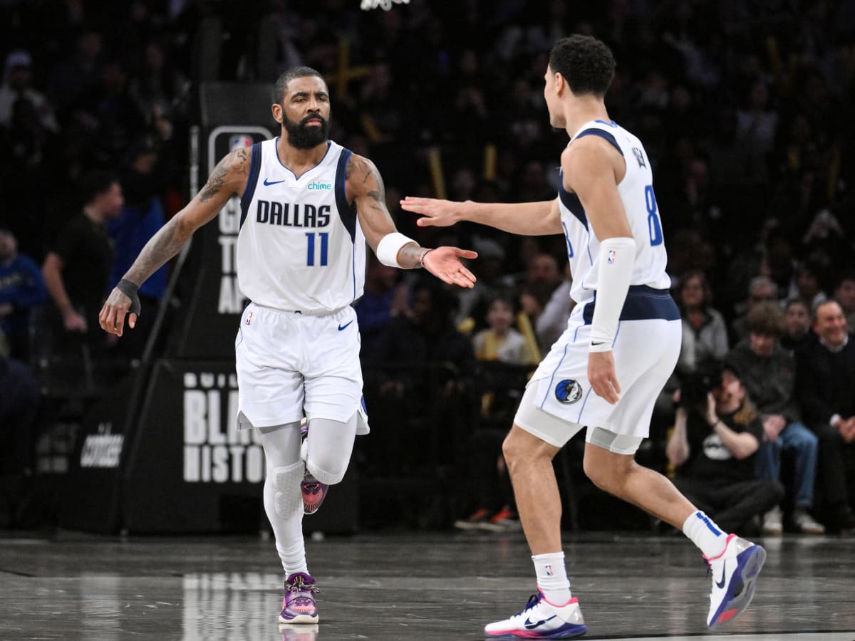 Dallas Mavs' Kyrie Irving Speaks on Brooklyn Return, Rehashes Nets Exit  with New York Media - Sports Illustrated Dallas Mavericks News, Analysis  and More