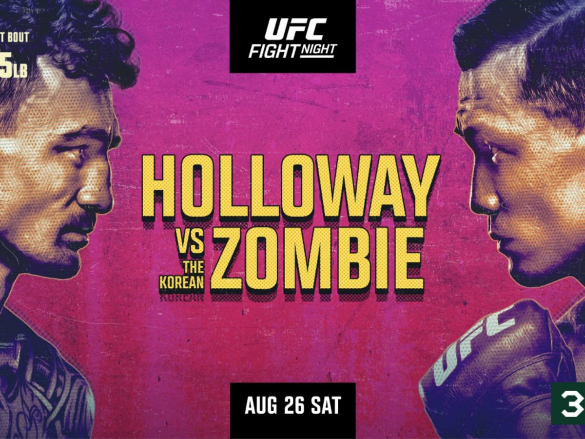 UFC Singapore Results and Highlights Holloway Knocks Out The Korean Zombie