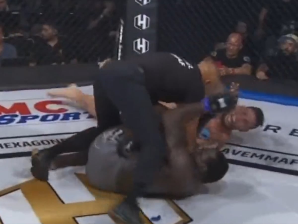VIDEO Referee Dives In To Save MMA Fighter After Massive One-Shot KO