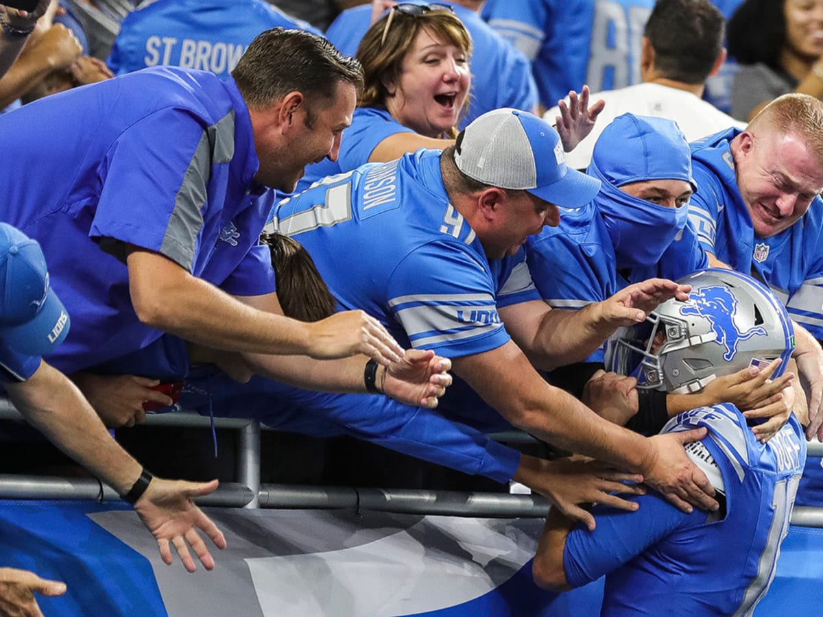 Lions Fans at Lambeau Field Were Fired Up After 'TNF' Win Over Packers -  Sports Illustrated