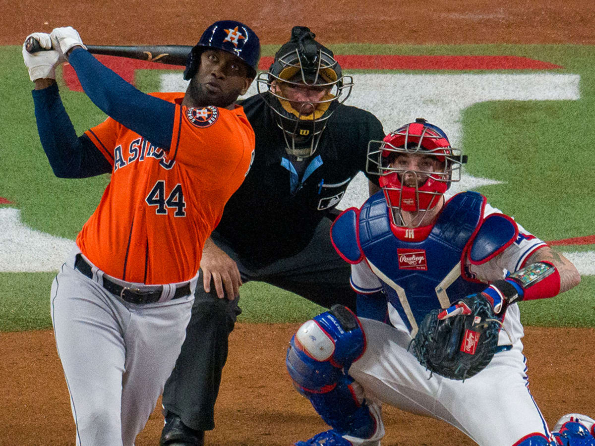 Abreu, Alvarez and Altuve help Astros pull even in ALCS with 10-3 win over  Rangers in Game 4, MLB