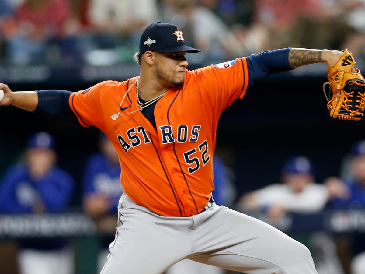 Houston Astros' Bryan Abreu Suspended For Hitting Texas Rangers' Adolis  García With Pitch - Fastball