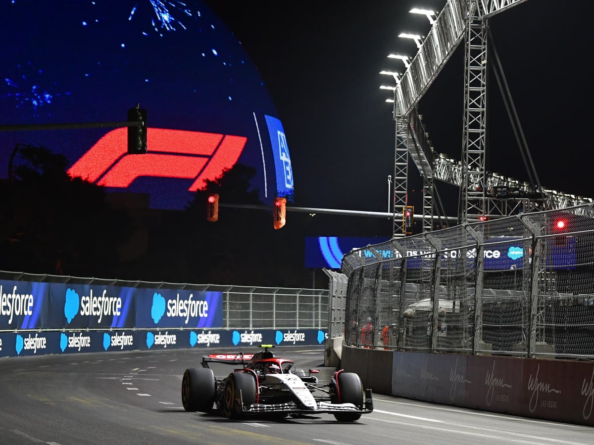 Formula 1 Cars Hit the Las Vegas Circuit for Grand Prix Practice