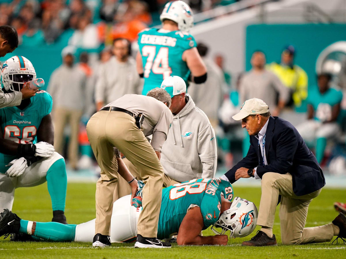 Miami Dolphins Dealing with Freaky Bad Luck on the Offensive Line - Sports  Illustrated Miami Dolphins News, Analysis and More