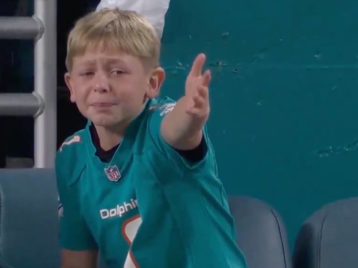 Young Dolphins Fan Was in Utter Disbelief Over Red Zone Penalty vs. Cowboys - Sports Illustrated
