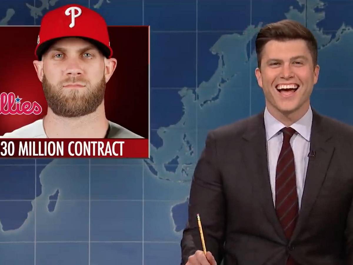 Bryce Harper joke: Colin Jost slams Philly, to appear on WWE Raw - Sports  Illustrated