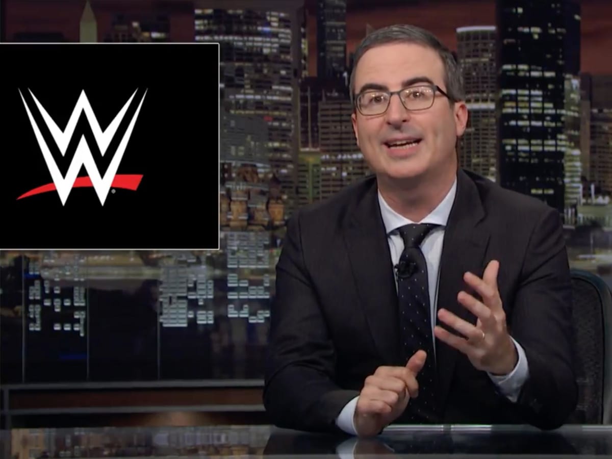 john oliver wwe