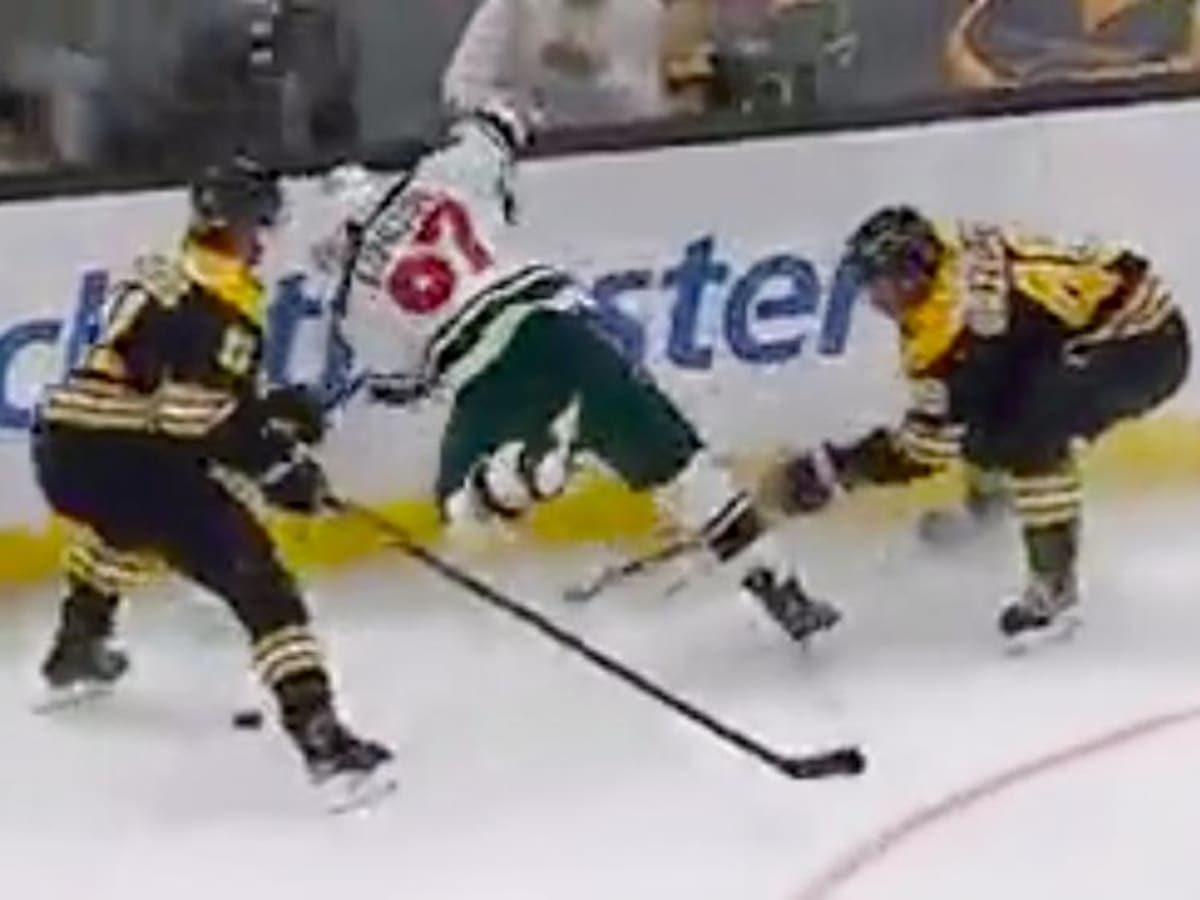 Kirill Kaprizov injury: Wild coach rips Bruins' Trent Frederic for  'predatorial' hit, 'You know what he's doing, he's going to hurt our best  player' 