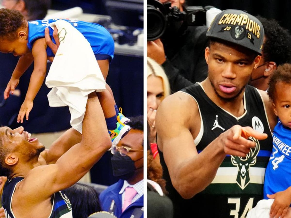 Giannis Antetokounmpo reacts to beautiful baby girl in Bucks match against  the Nets - Hellenic Daily News