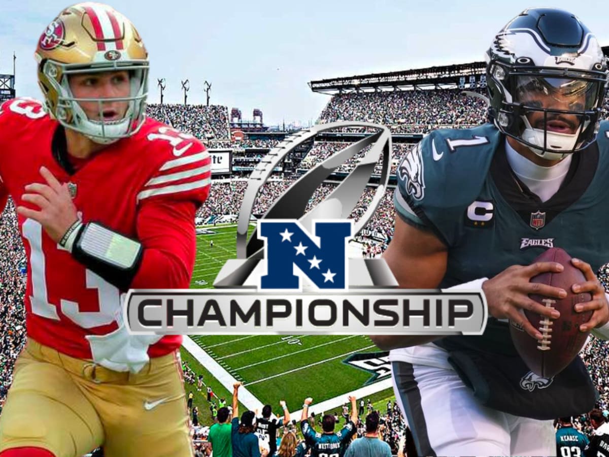 NFC Championship Game: San Francisco 49ers 7-31 Philadelphia Eagles – as it  happened, NFL