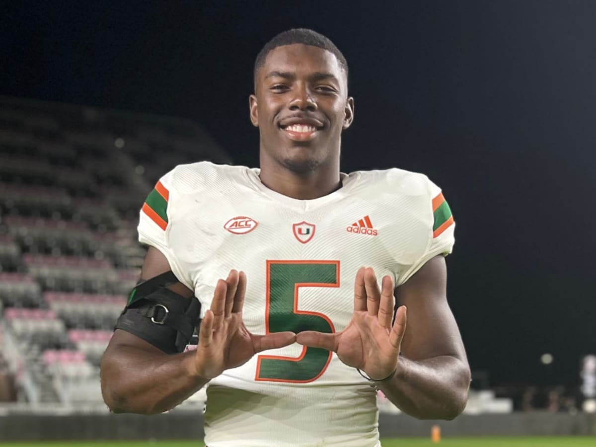 Kamren Kinchens has learned lessons from Miami football legends