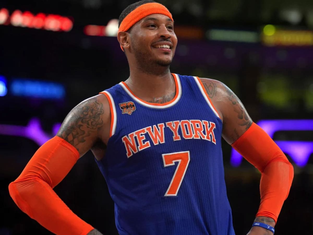 Carmelo Anthony's emotional tweet has fans calling for Knicks comeback