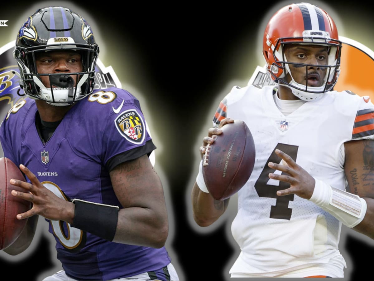 the ravens versus the browns