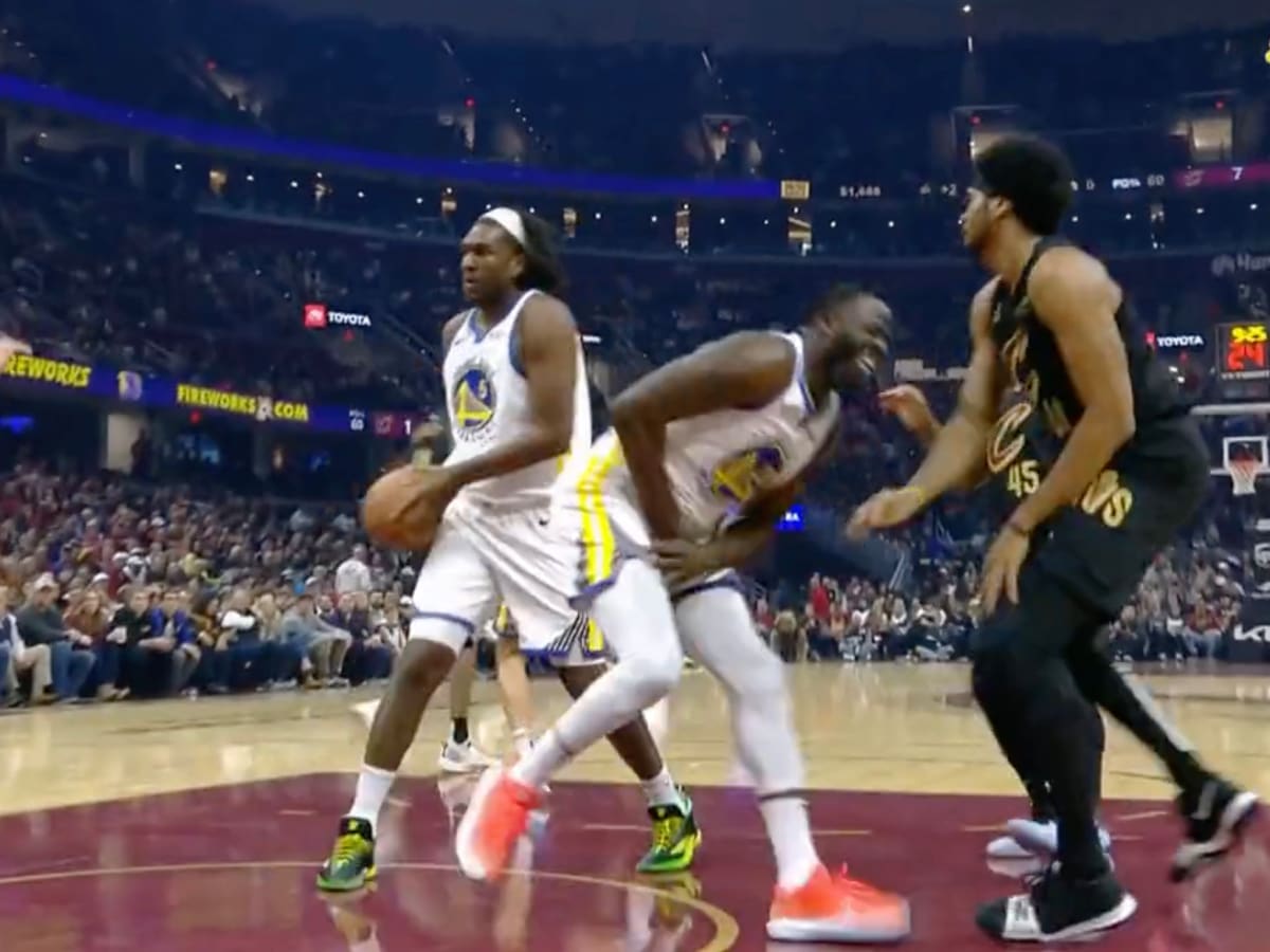 Warriors' Draymond Green upset after getting kicked in groin during loss to  Cavs