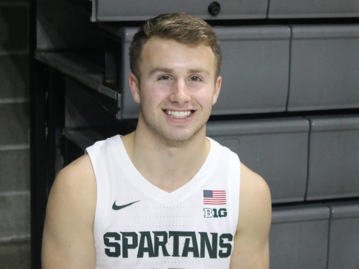 Jack Hoiberg Michigan State Spartans Basketball Jersey - Green