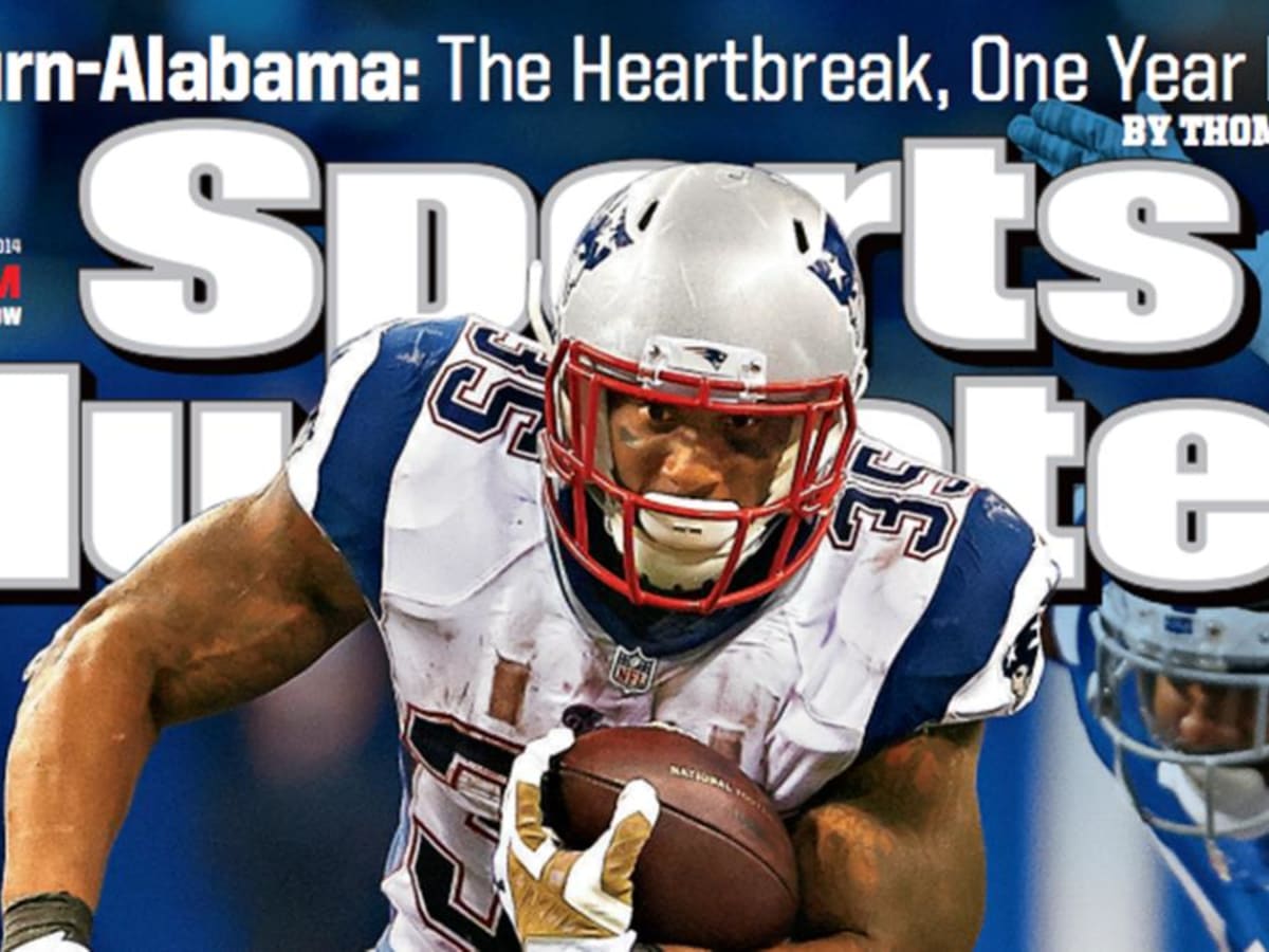 Patriots RB Jonas Gray featured on this week's Sports Illustrated cover