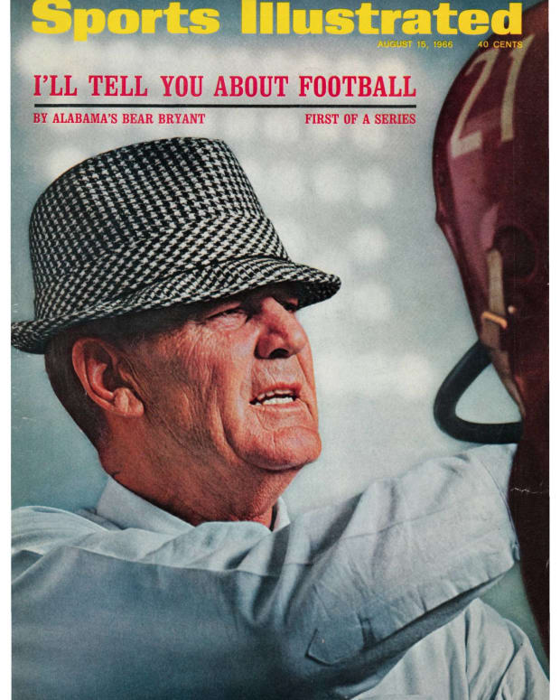 Bear Bryant SI cover August 15, 1966